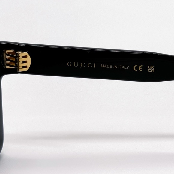 NEW GUCCI GG1773S 001 CAT EYE BLACK GREY WOMEN SUNGLASSES GUCCI - Picture 10 of 12